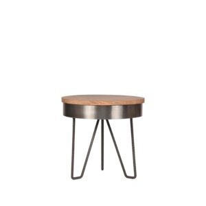 LABEL51 odkládací stolek SARAN šedý Color: Antique grey