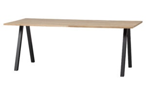 WOOOD Jídelní stůl TABLO dub 200x90 cm nohy A