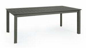 BIZZOTTO Rozkládací zahradní stůl KONNOR 200x110 cm antracit