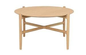 ROWICO Dřevěný konferenční stolek HOLTON dub velký