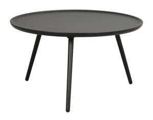 ROWICO Dřevěný konferenční stolek DAISY černý Velikost: 80x80cm