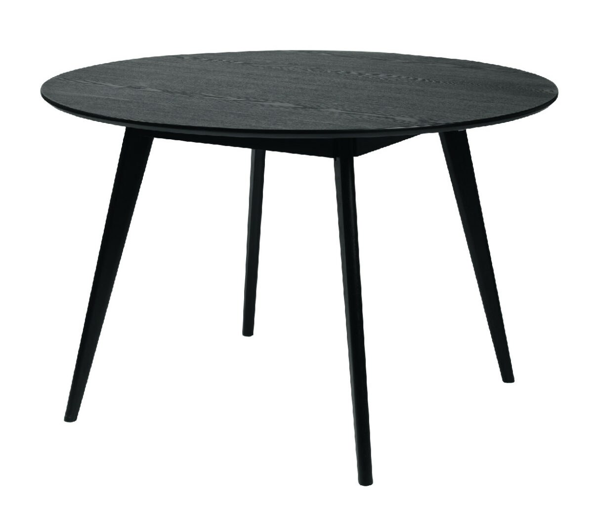 ROWICO kulatý jídelní stůl YUMI černý ø115 cm