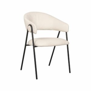 LABEL51 Jídelní židle LOWEN bílá