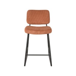 LABEL51 Barová židle NOAH oranžová 94cm