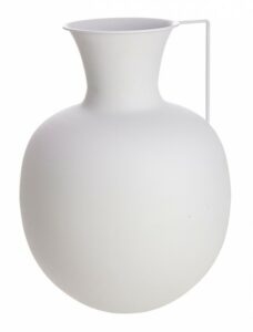 BIZZOTTO Bílá váza ASKOS 41cm