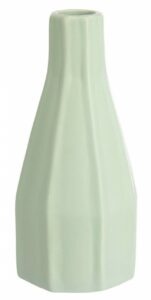 BIZZOTTO porcelánová zelená váza ATENA 10x20