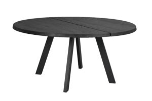 ROWICO kulatý jídelní stůl FRED černý ø160 cm