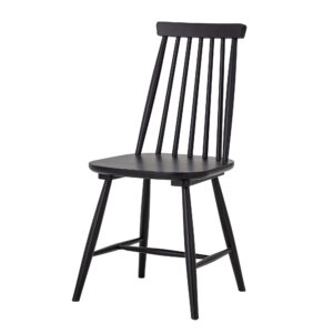 BLOOMINGVILLE Dřevěná jídelní židle GILLI černá