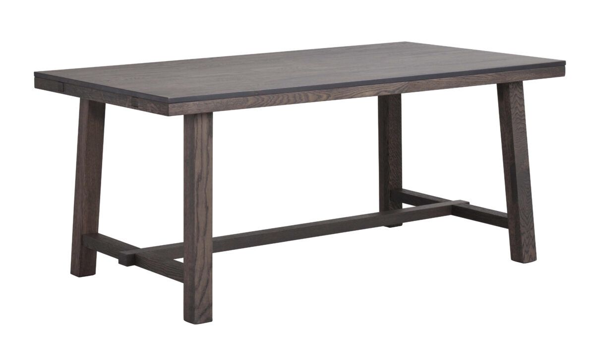 ROWICO Dřevěný jídelní stůl BROOKLYN tmavý 170x95 cm