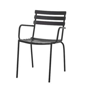 BLOOMINGVILLE Zahradní kovová židle MONSI černá