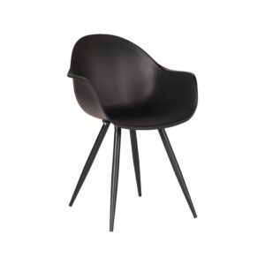 LABEL51 jídelní židle LUCA černá Color: Black