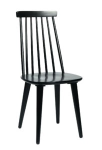 ROWICO Dřevěná jídelní židle LOTTA černá