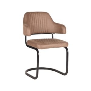 LABEL51 jídelní židle OTTA béžové mikrovlákno Color: Stone grey