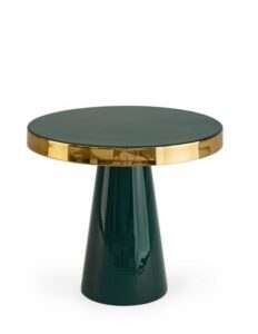 BIZZOTTO Konferenční stolek NANDIKA zelený 41cm