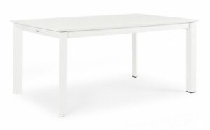 BIZZOTTO rozkládací zahradní stůl KONNOR 160/240x100 cm bílý