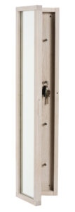 ROWICO Dřevěná skříňka na klíče CONFETTI světle hnědá