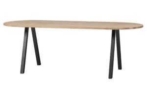 WOOOD Jídelní stůl TABLO oval dub "S" 220x90 cm