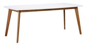 ROWICO jídelní stůl OLIVIA bílý a dub 150x90 cm