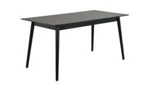ROWICO Jídelní stůl LOTTA černý 140x90 cm