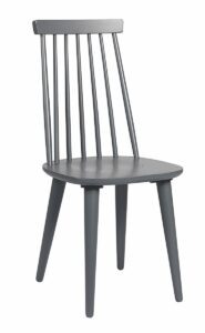ROWICO Dřevění jídelní židle LOTTA tmavě šedá