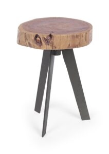 BIZZOTTO Kulatý odkládací stolek ARON ø32 cm