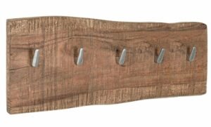 BIZZOTTO dřevěný věšák ELMER s pěti háčky 20x58 cm