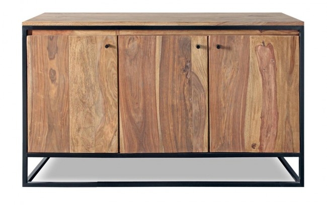 BIZZOTTO Dřevěný příborník NARTAN hnědý 132x45 cm