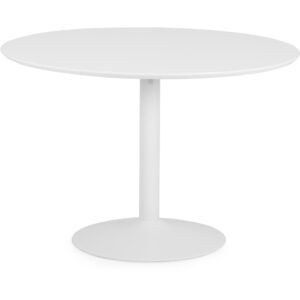TENZO Kulatý jídelní stůl TACO Ø110 cm bílý