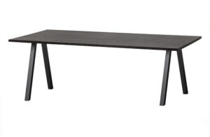 WOOOD jídelní stůl TABLO dub 160x90 cm černý