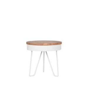 LABEL51 odkládací stolek SARAN bílý Color: White