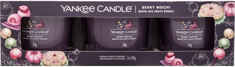 Yankee Candle sada votivních svíček ve skle